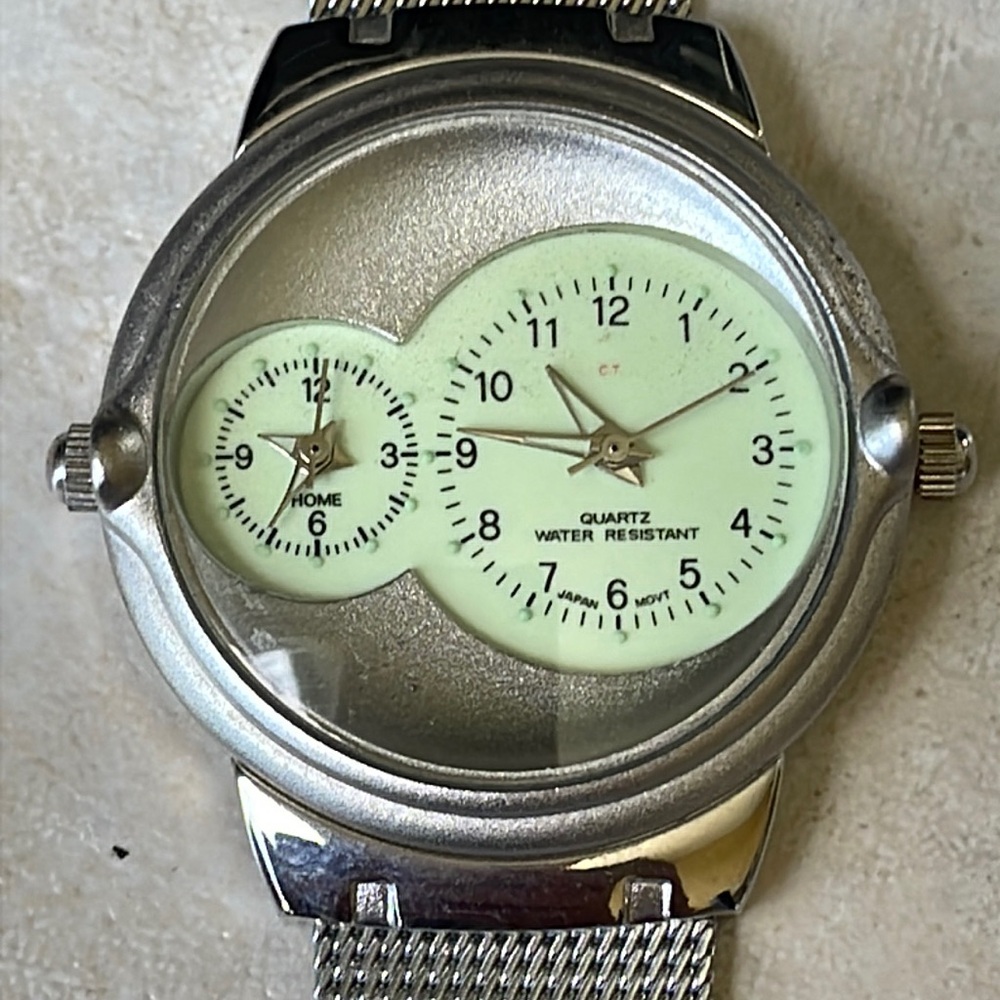 Fashion watch men battery DT stainless steel
